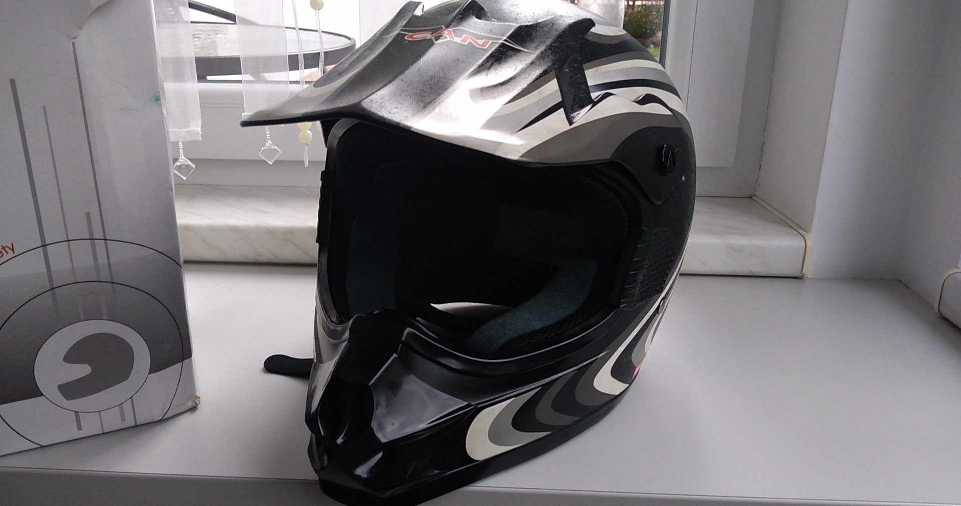 Kask na motor i quad