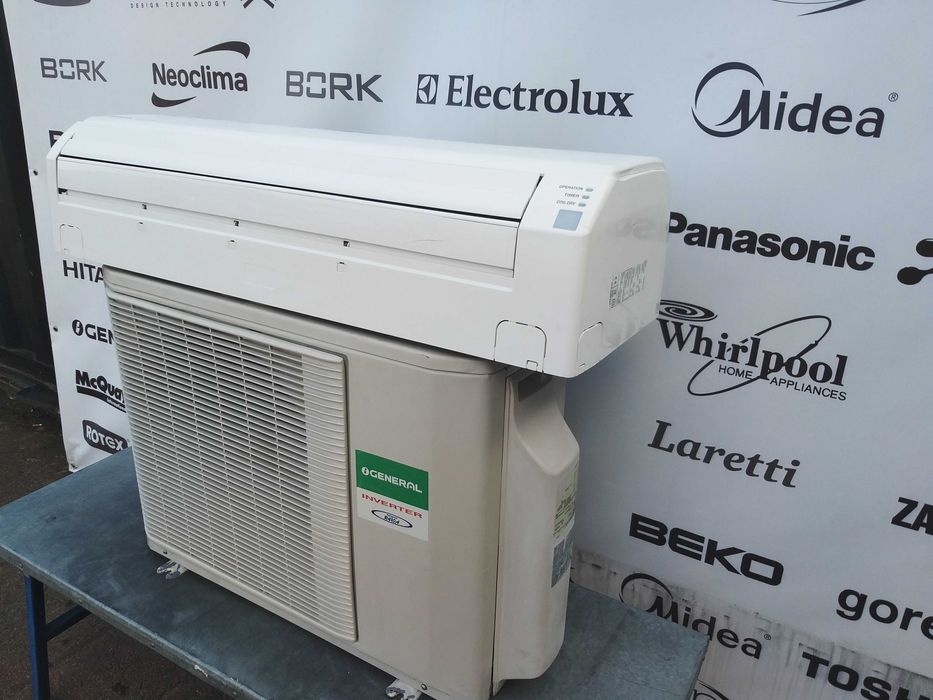 Инверторный кондиционер на 80 м.кв General с Гарантией! Монтаж!