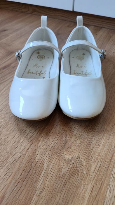 Białe baleriny 36 komunia wesele