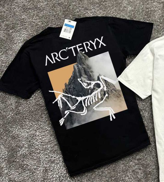 ARCTERYX Футболка — Orange Горы Артерикс — С М Л ХЛ — Биг Лого Принт