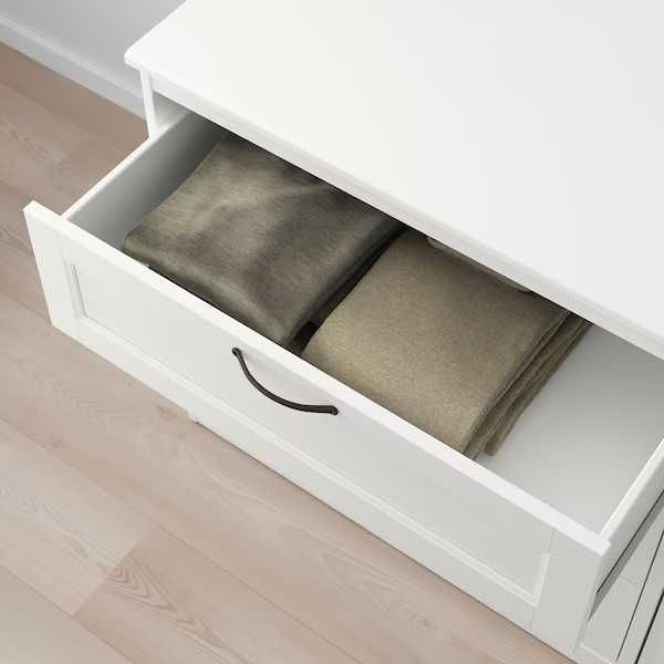 SONGESAND Komoda, 6 szuflad biały 161x81 Nowa w kartonach IKEA Malm