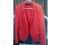Blazer laranja Zara
