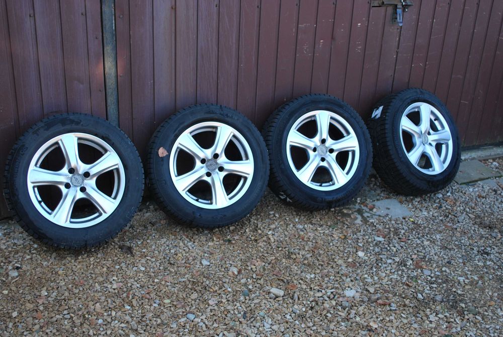 Koła 205/60 R16 4x100 Alufelgi + opony zimowe Honda Kia Ford Suzuki