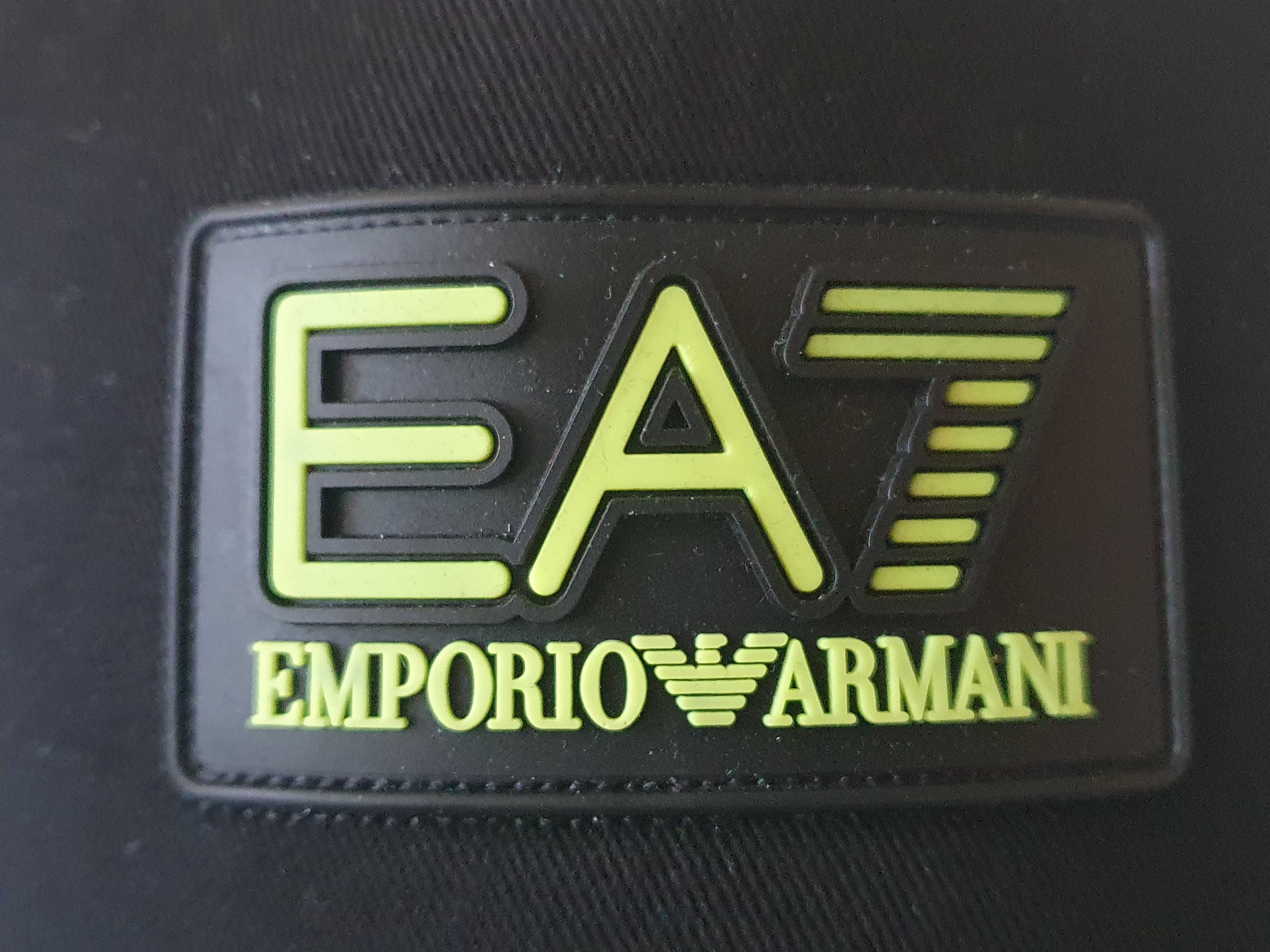 NOWA czapka z daszkiem Emporio Armani snapback EA czarna