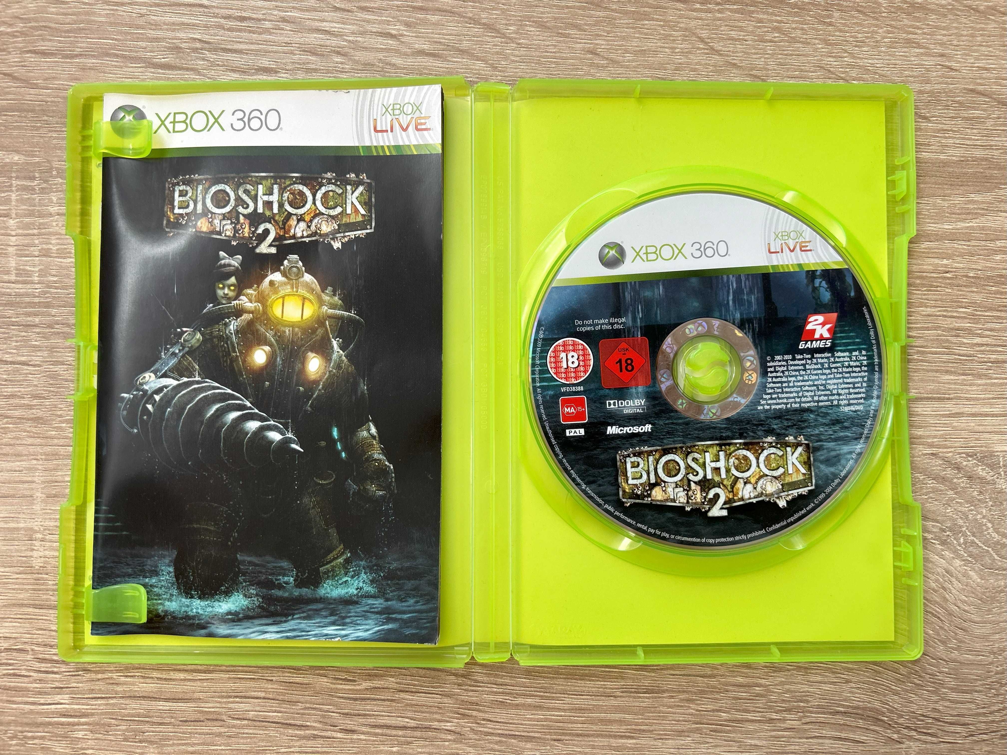 BioShock 2 - Xbox 360 - stan Używany, sprawny 100%