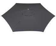 LINDÖJA 300 cm czarna Czasza parasola Ikea 205.320.26 LINDOJA