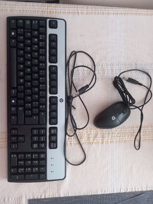 Teclado HP KU-0316 e Rato HP