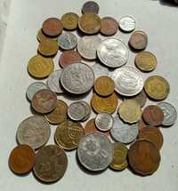 Монети різних країн світу 45штук.