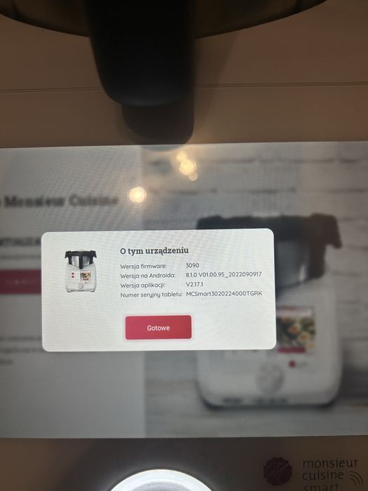 LIDLOMIX, Sprzedam Monsieur Cuisine Smart – prawie jak nowy, caly zest