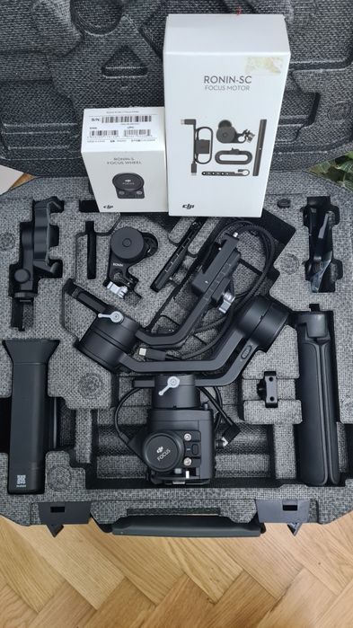 Stabilizator Gimbal DJI Ronin SC Pro Combo z silnikiem Focus Motor