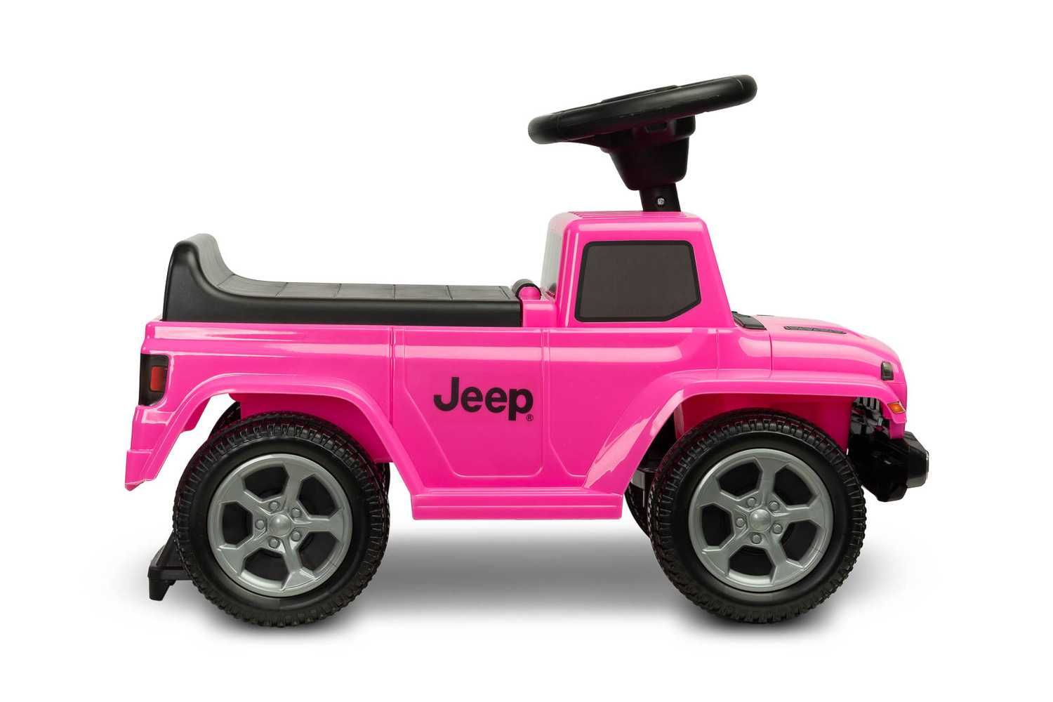 Jeździk pchacz JEEP RUBICON Pink pojazd dla dziecka 12-36m