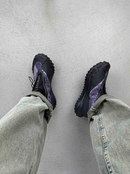 Мужские кроссовки Nike ACG Mountain Fly GORE-TEX Black Violet. 40-45