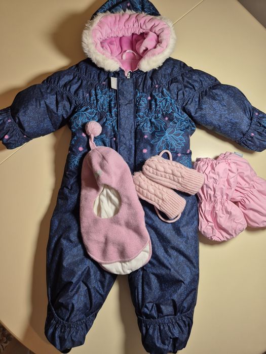 Зимовий  комбінезон для дівчинки  lenne