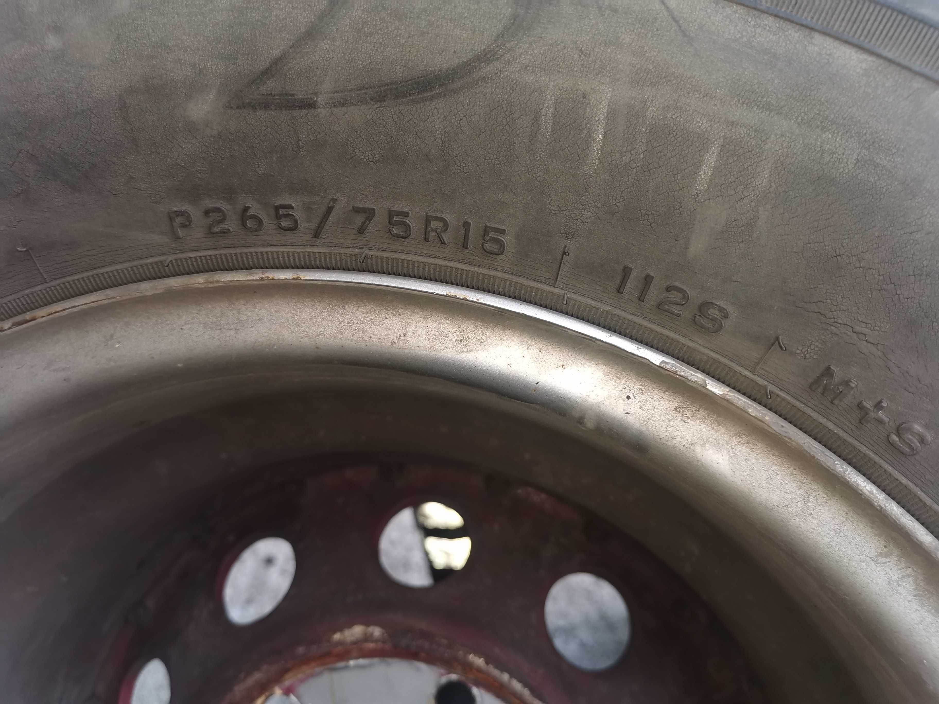 Koła Felgi Nissan Terrano poszerzane 265/75r15 6x139,7x110  10cali