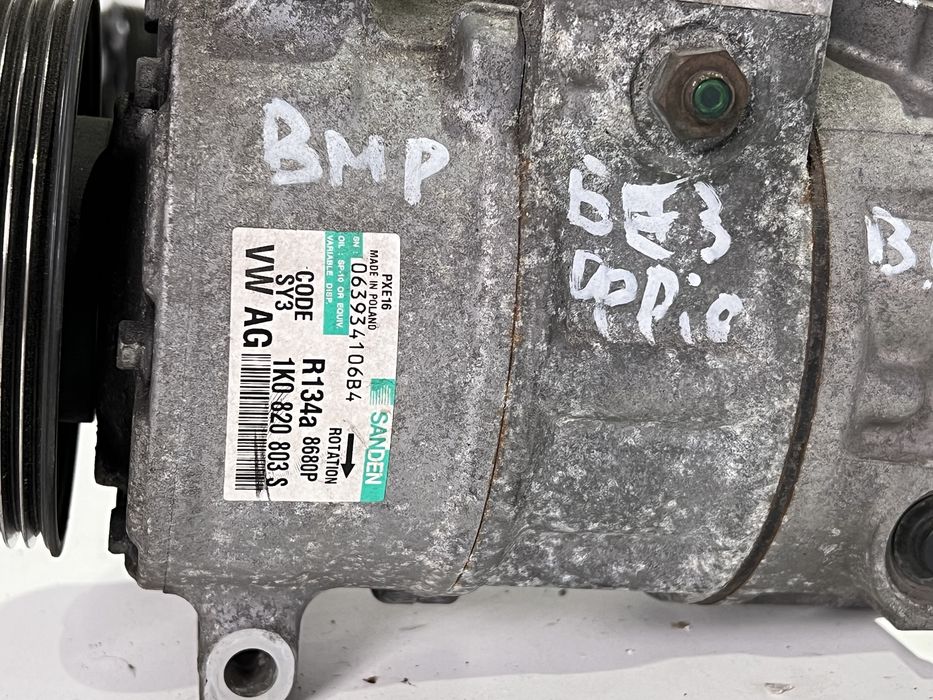 компрессор кондиционера 2.0 1.9 тди пассат б6 гольф 5 тоуран VAG