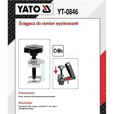 Ściągacz do ramion wycieraczek Yato YT-0846