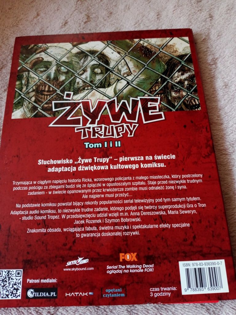 Żywe trupy Tom 1-2 Robert Kirkman słuchowisko audiobook