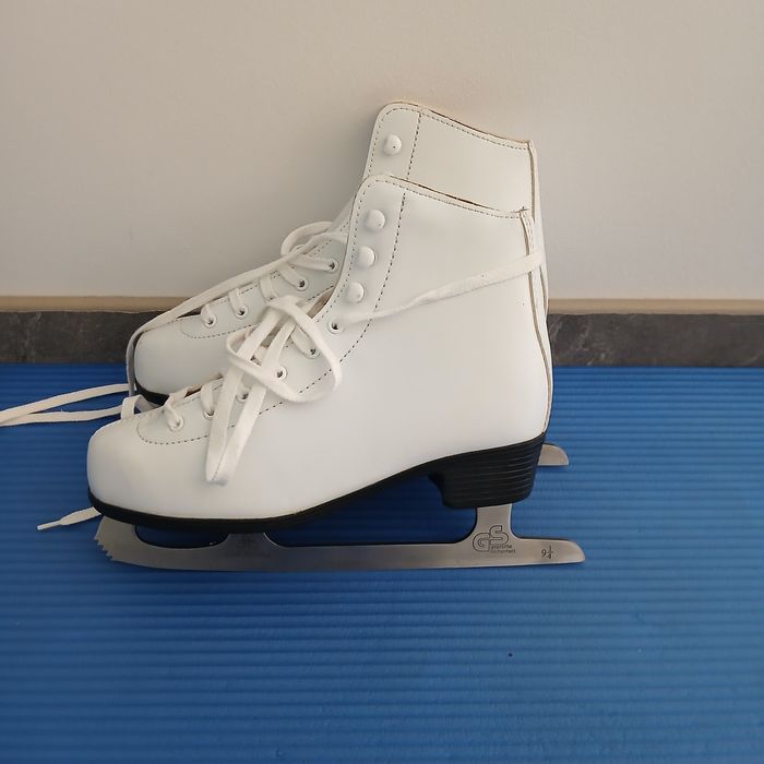 Łyżwy figurowe białe