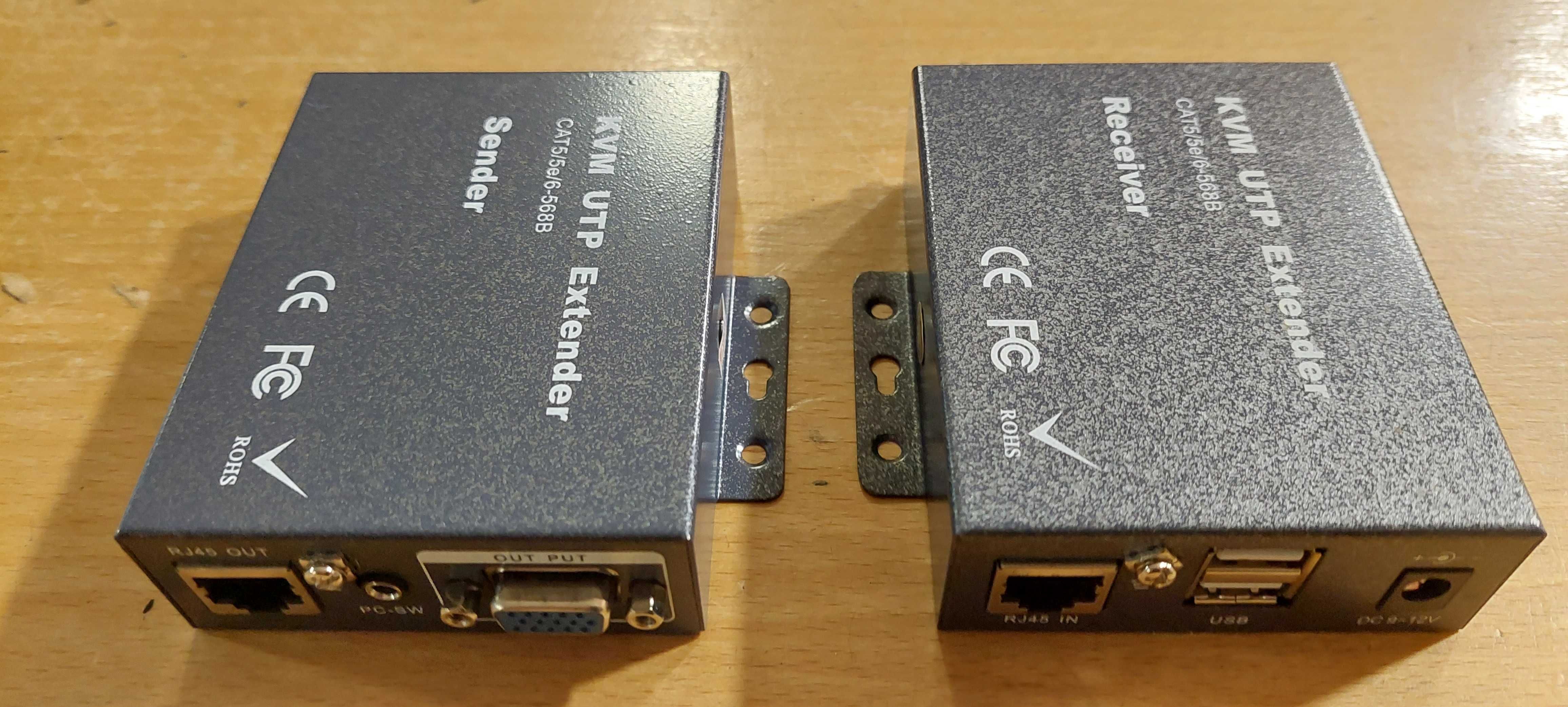 Extensor VGA/USB por UTP