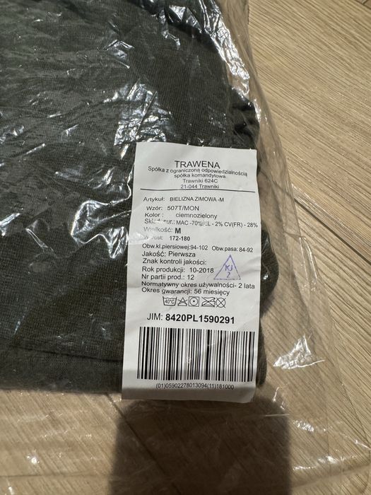 Bielizna zimowa wz.507T/MON roz. M
