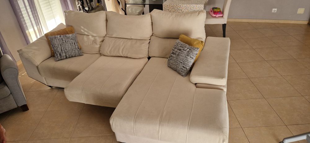 Sofa chaise long c/ extensiveis