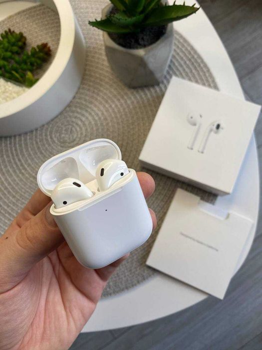 Навушники Apple AirPods 2 (Full комплект, 2023 версія)