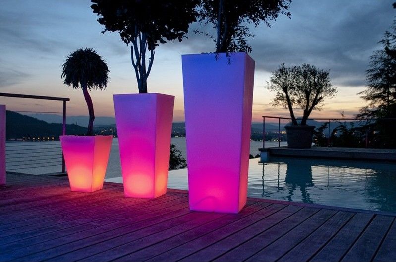 Vasos luz decoração