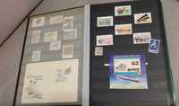 Klaser znaczki pocztowe lata 70 i 80te calość klaser nr1