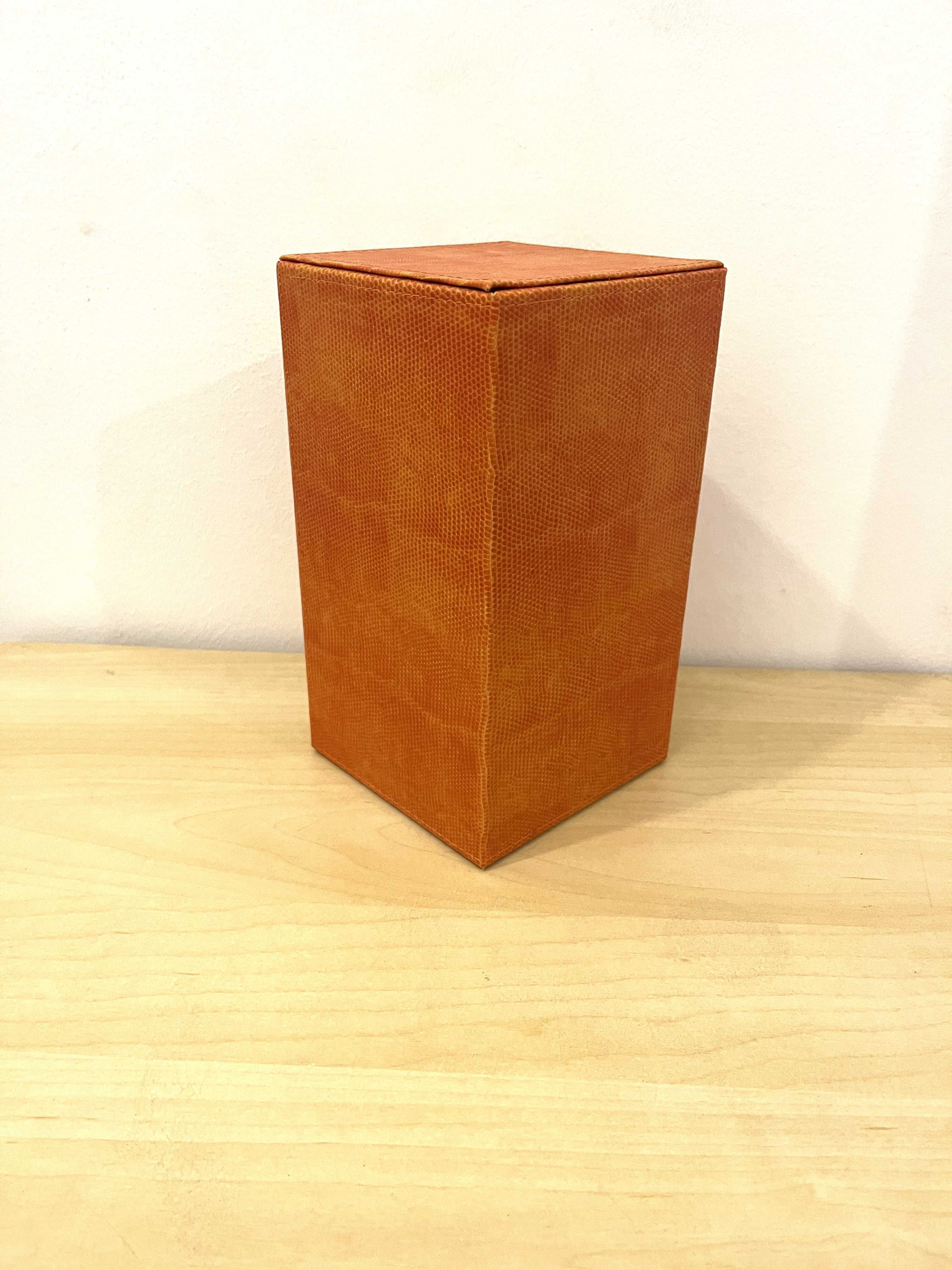 Porta-Joias Cor-de-Laranja com 4 gavetas