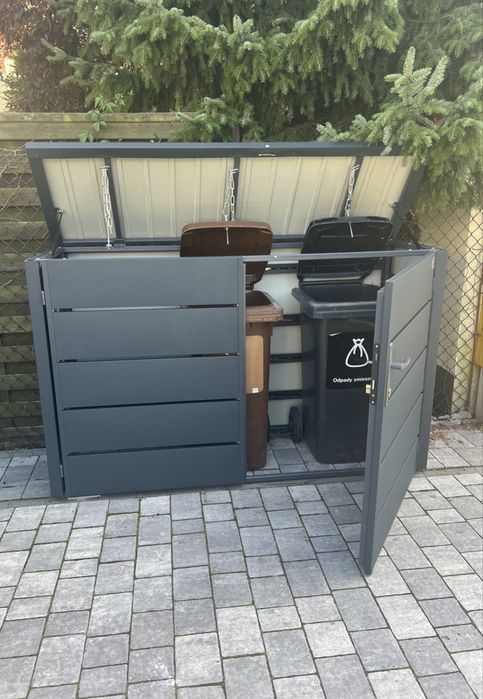 Zabudowa | Wiata na śmietniki| SPAWANE| Top Jakosc