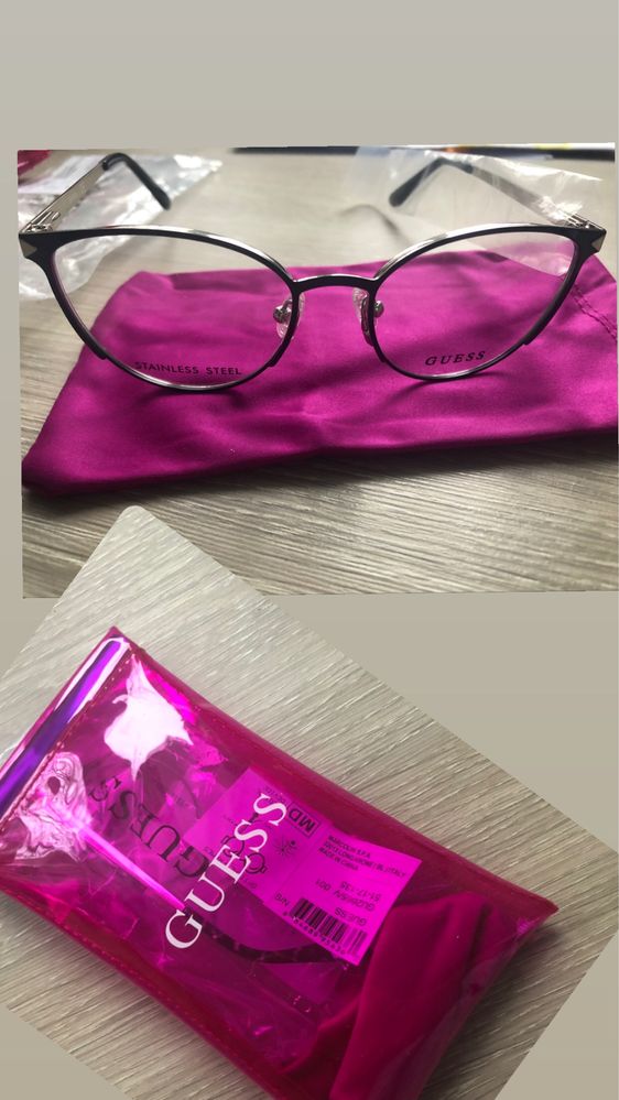 Nowe oprawki okulary korekcyjne Guess +etui Guess CENA DO NEGOCJSCJI!!