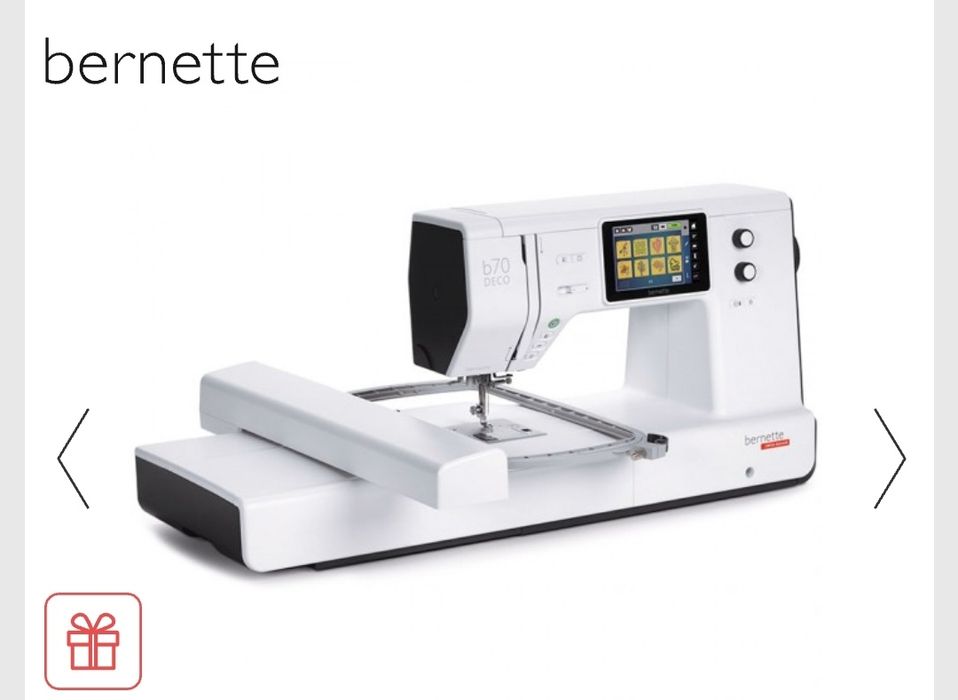 Вишивальна машина Bernette B70Deco