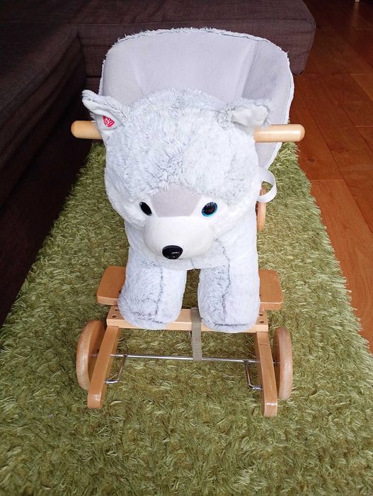 Bujak na biegunach / jeździk na kółkach 2w1 piesek husky