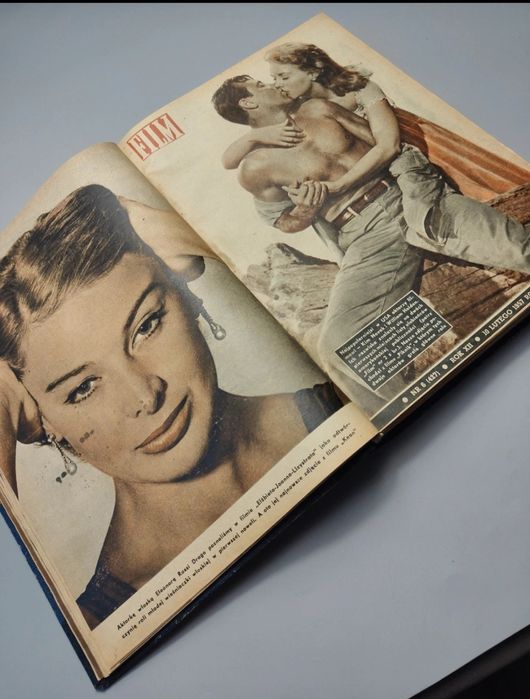 Czasopismo Film 1957 oprawa