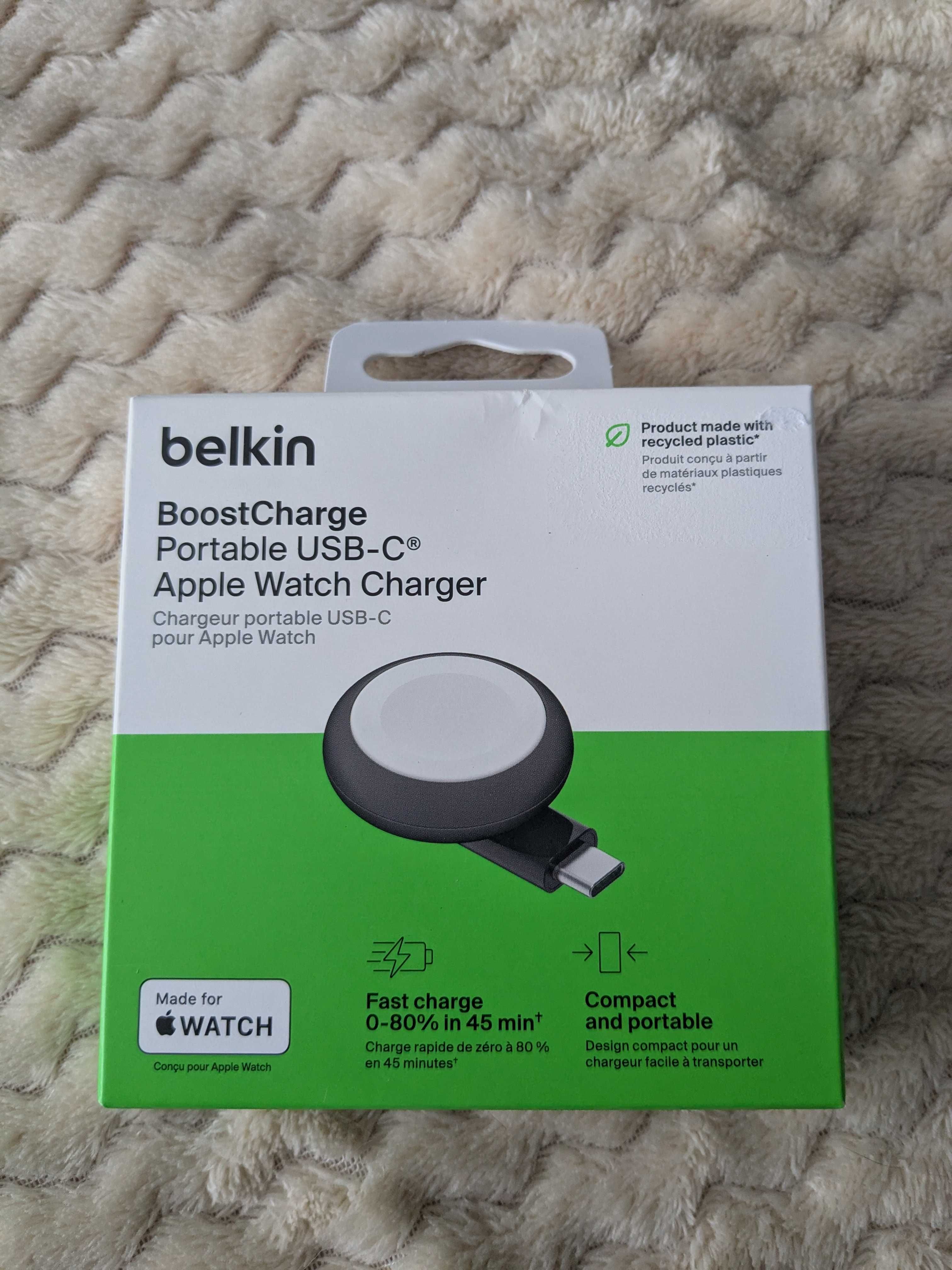 Бездротовий зарядний пристрій Belkin Boost USB-C MagSafe Apple Watch