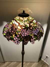 Lampa stojąca witrażowa Tiffany śliczna