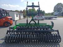 Agregat uprawowo-siewny talerzowy Janpol 2.5m 2.7m 3m