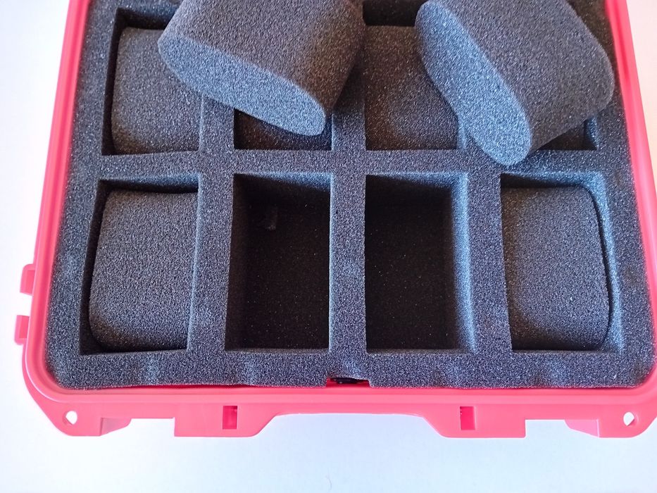 Mala Anti Choque 8 Relógios Timberland Tissot Hamilton Oris Fortis Iwc