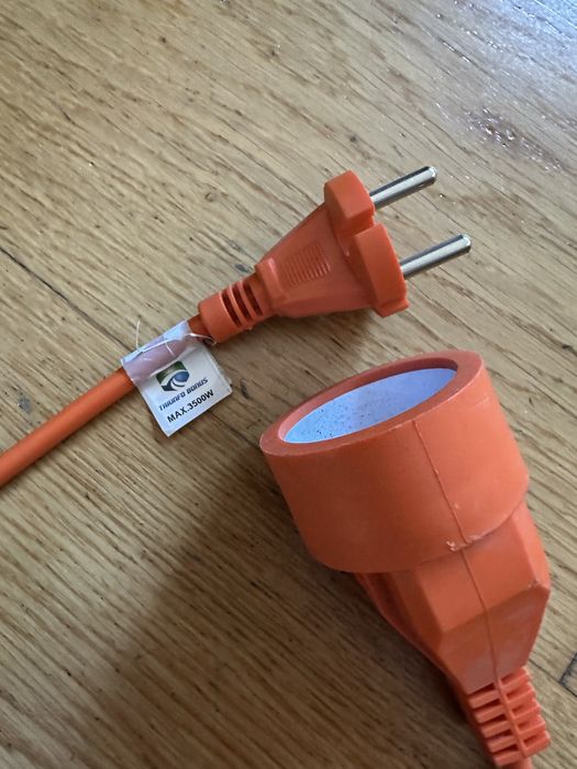 Extensao 20 metros com capacidade até 3.500 w