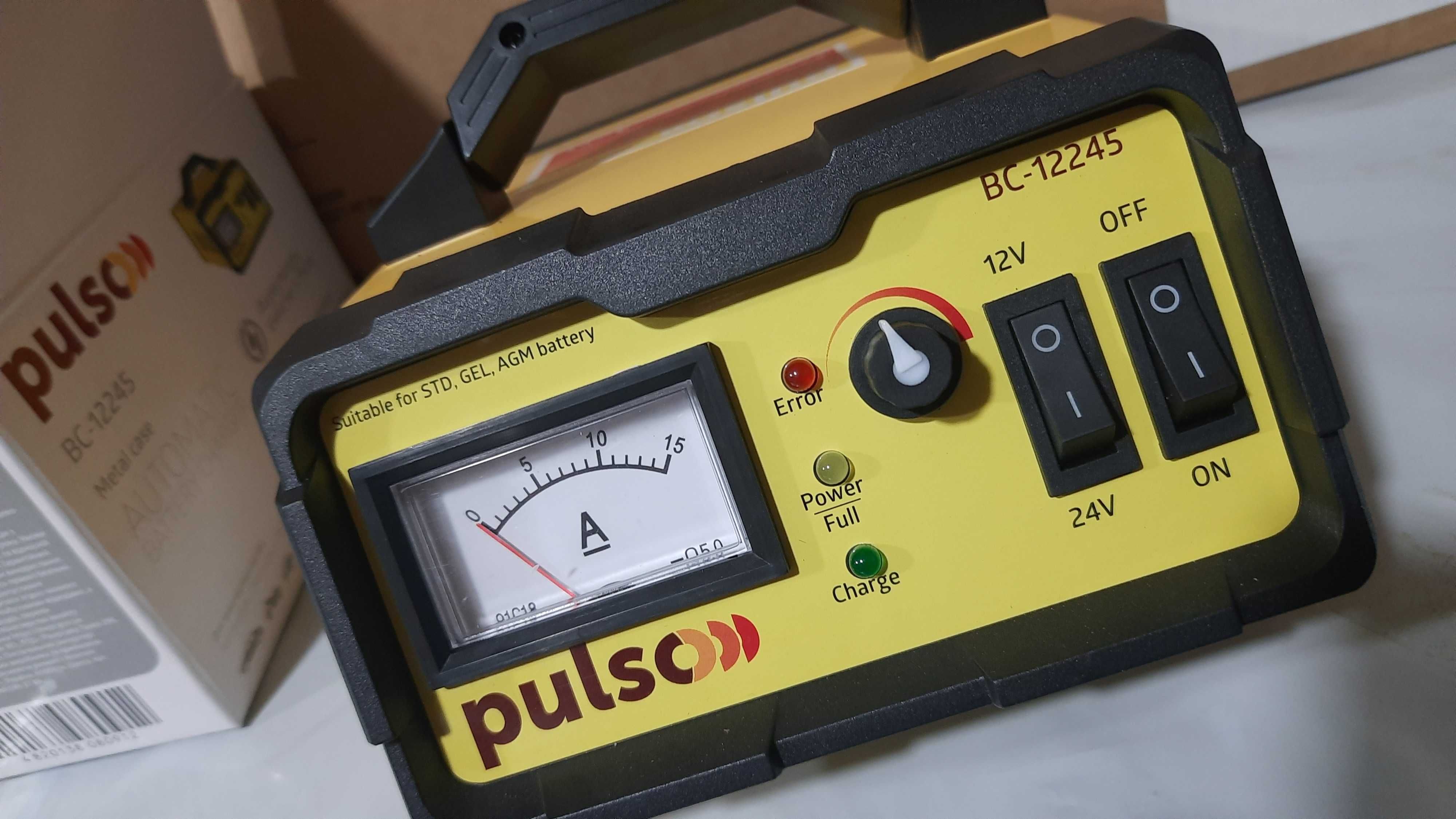 Зарядное устройство pulso-12245 зарядка аккумуляторов всех типов