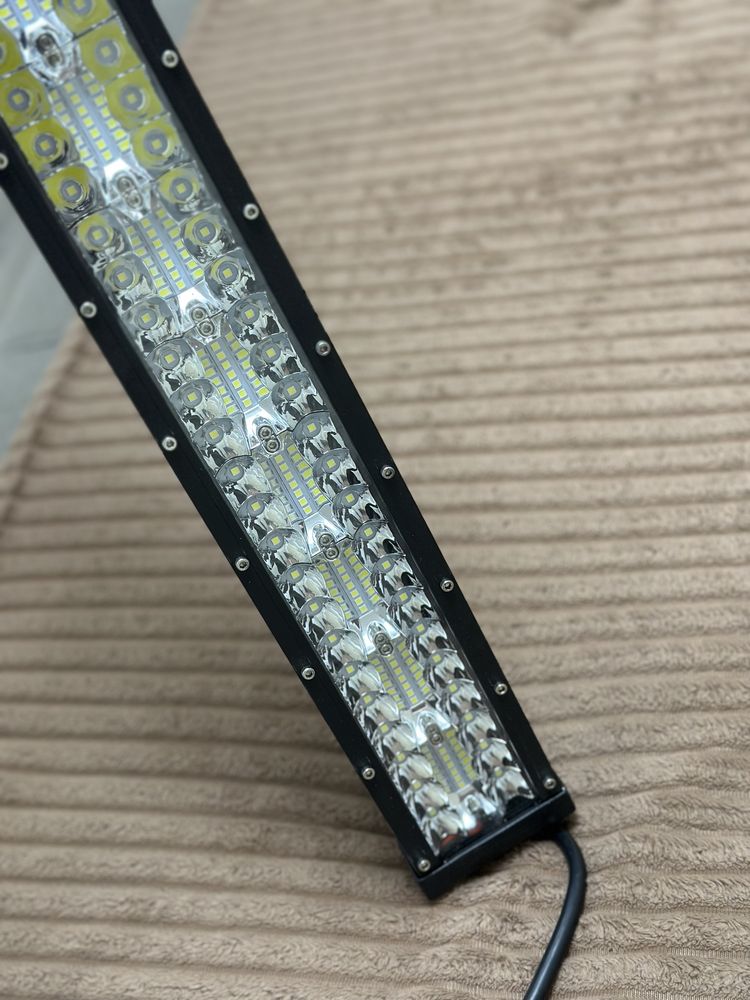 Лед балка, led bar, дальнє світло, вигнута, 130 см,лед бар