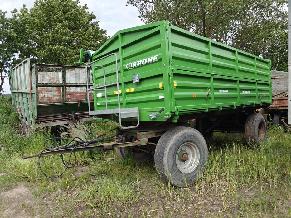 Krone 3 stronny wywrot przyczepa rolnicza