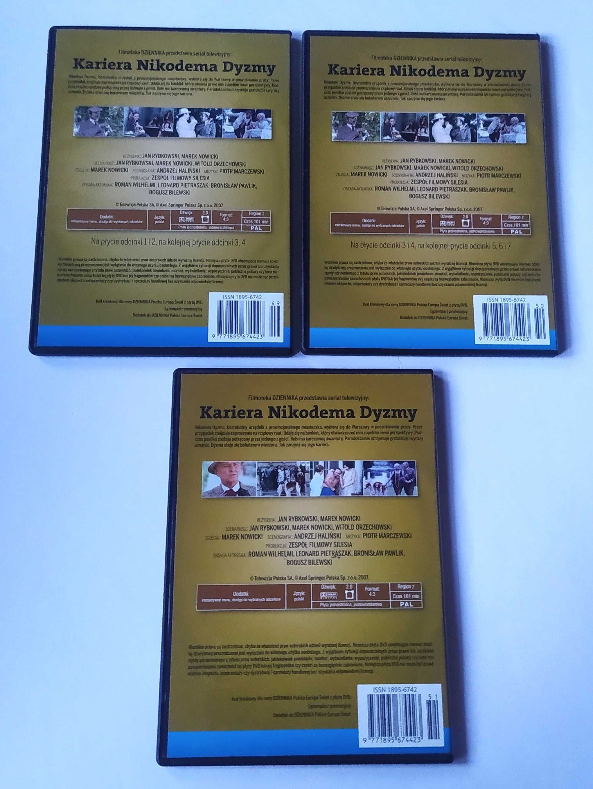 Kariera Nikodema Dyzmy - 3 x DVD