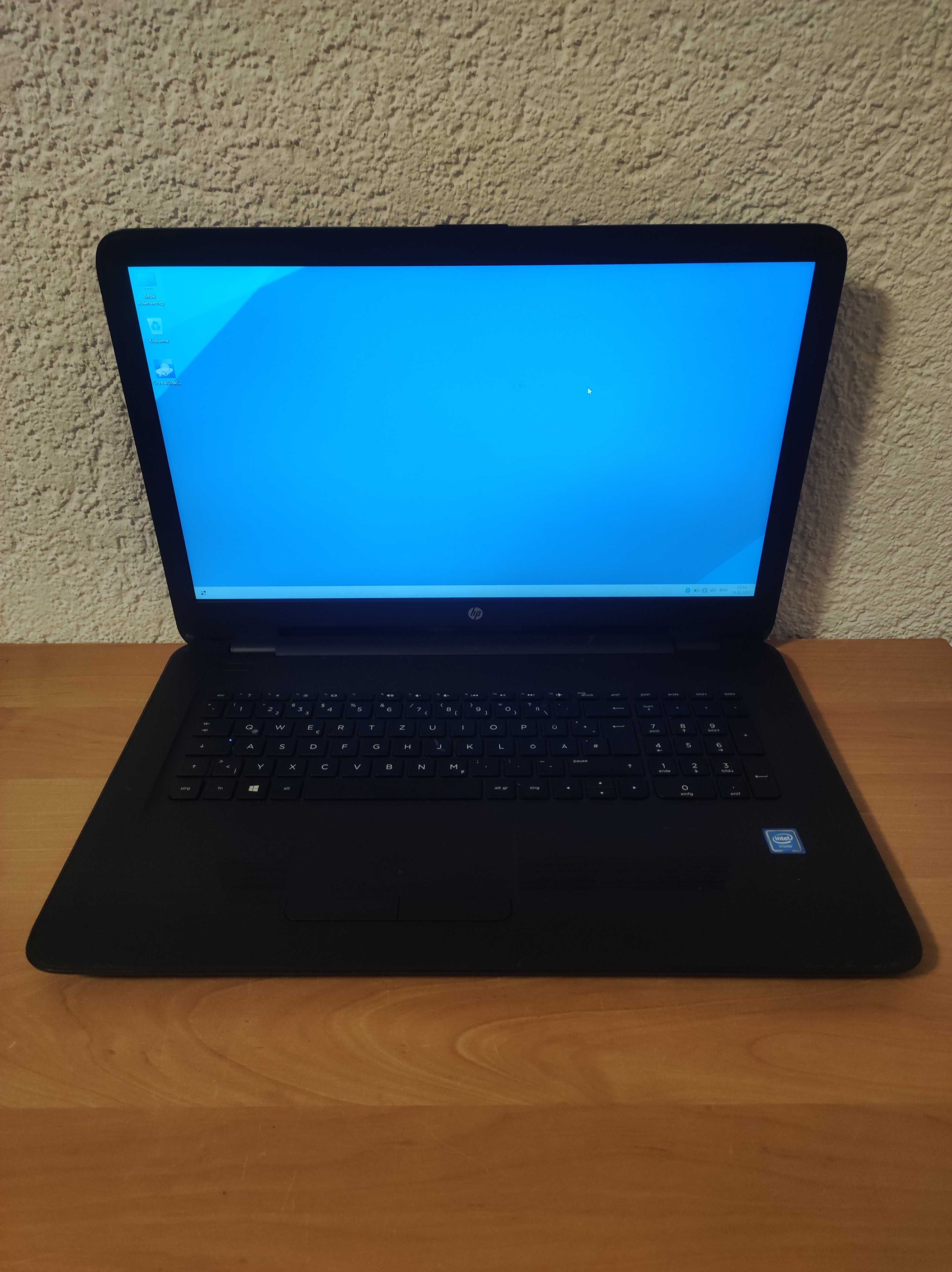 Ноутбук 17,3" HP Intel Celeron DDR3 4Gb/HDD 500Gb/intel