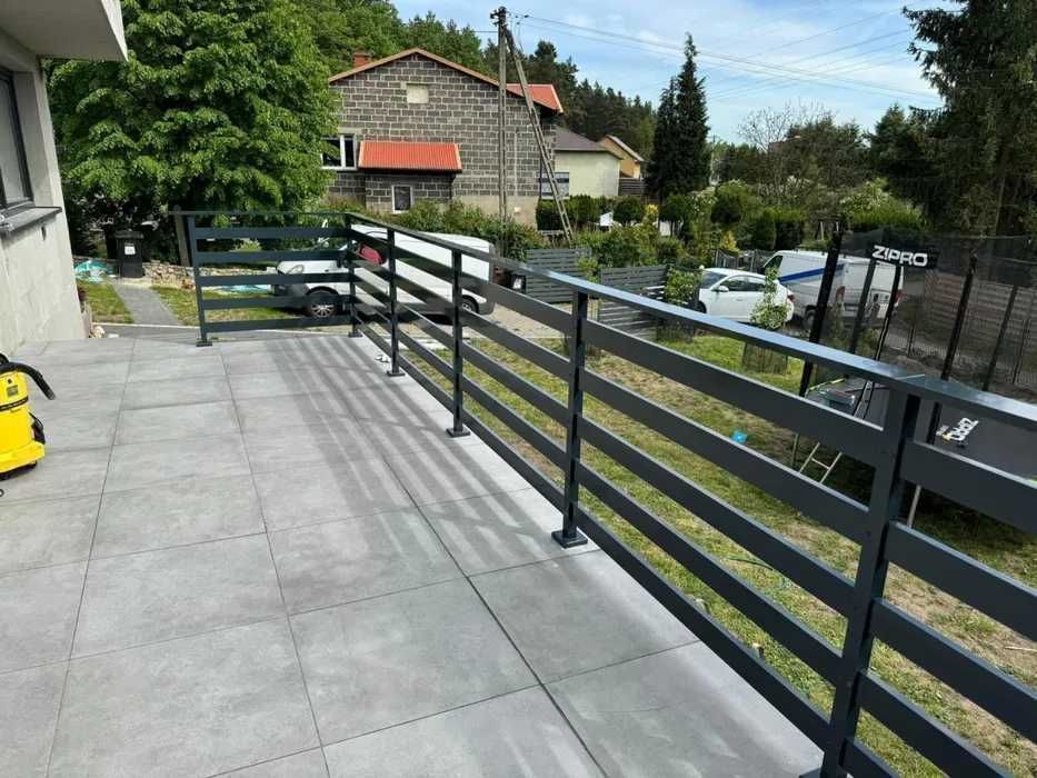 Balustrada balkonowa balustrady aluminiowe