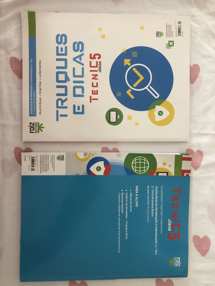 Livro escolar TecnIC junior 5.ºano