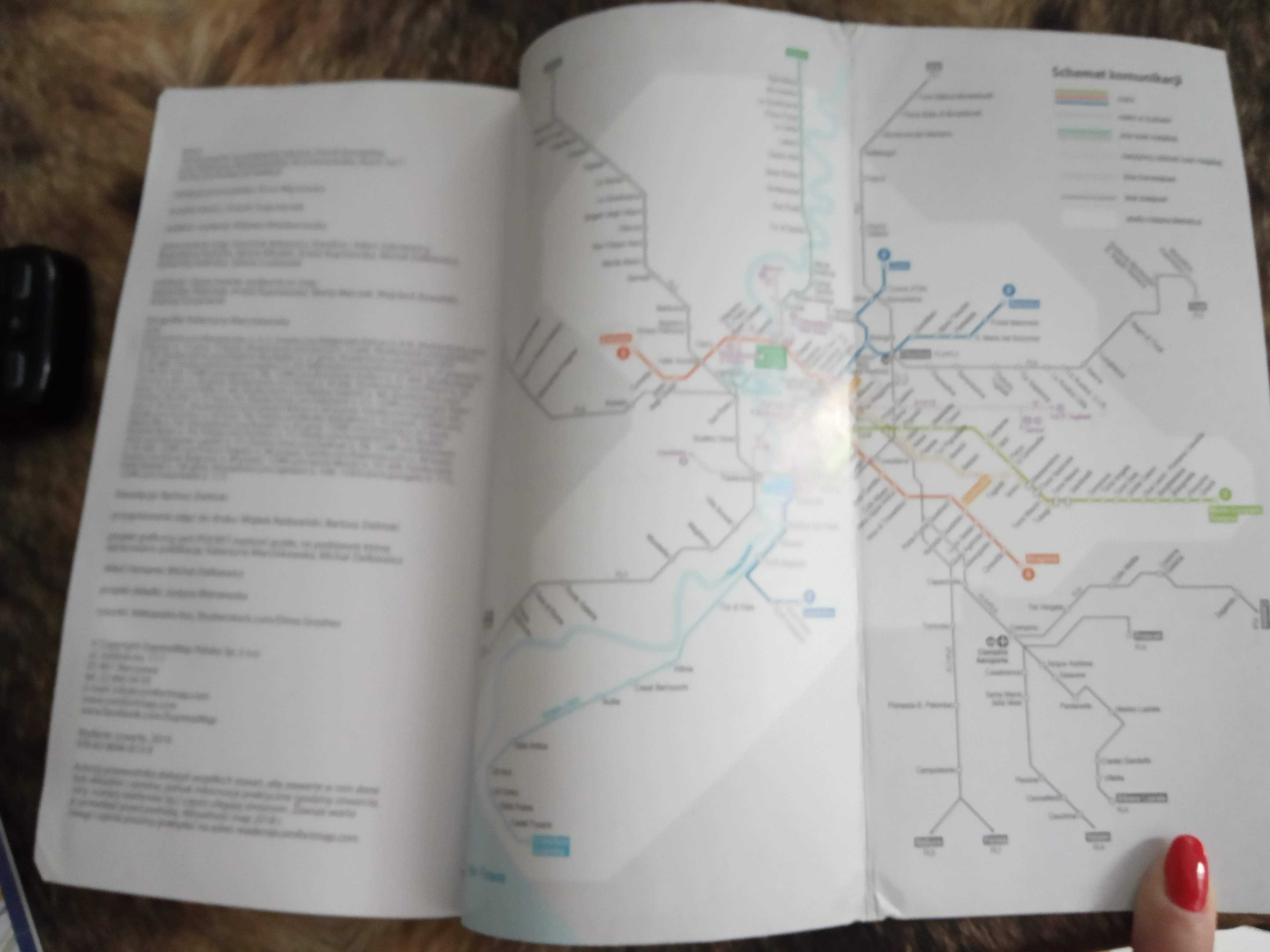 Przewodnik kredowy Rzym Watykan plus mapa w laminat Expressmap Gdynia