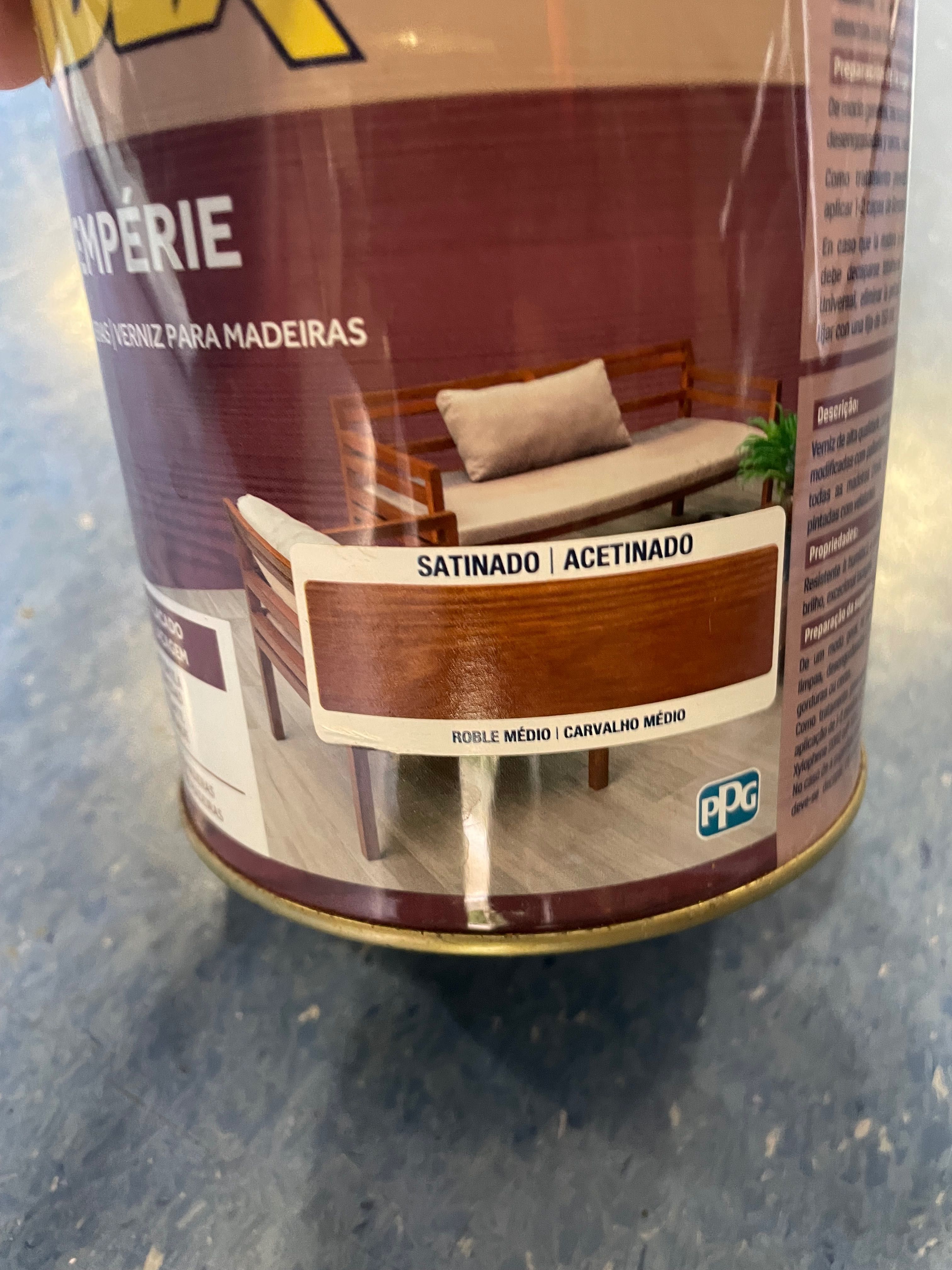 Verniz Madeira Bondex intempérie