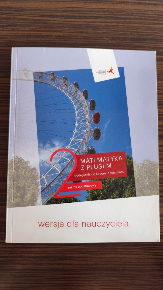 Matematyka z plusem, podręcznik do klasy 2 liceum i technikum podstawa