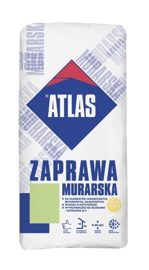 Zaprawa Murarska cementowa ATLAS 25KG